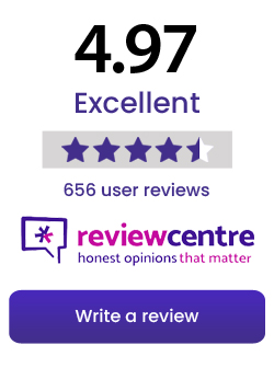 Customer review rating showing excellent score for Autoscratch