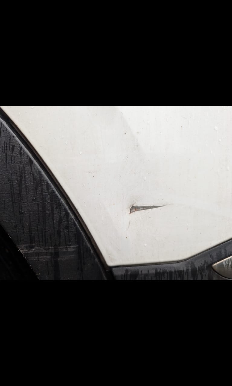 Minor dent repair on car body panel